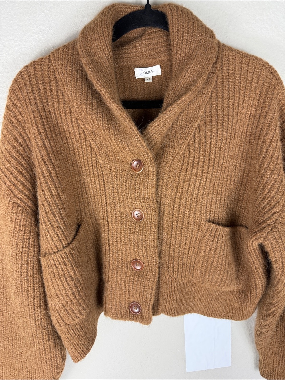 OZMA Sloan Cardigan in Fox - Picture 2 of 6